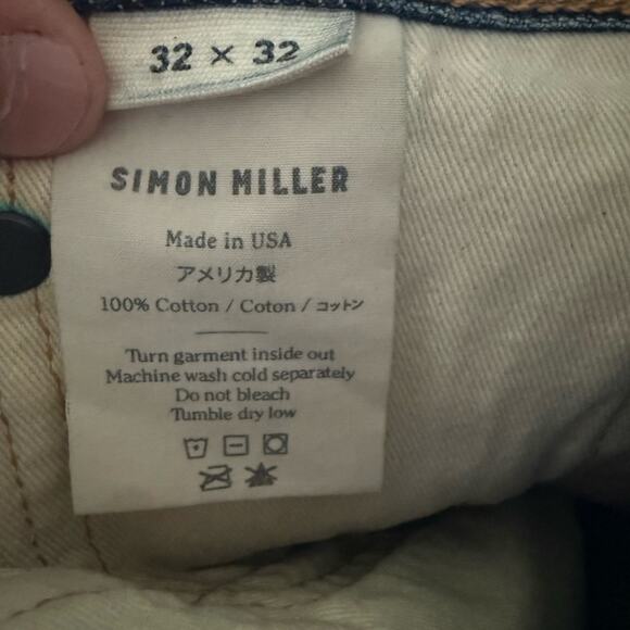 Simon Miller Men’s Sz 32 x 32 Indio Jeans Hobi Narrow Fit - Picture 6 of 8